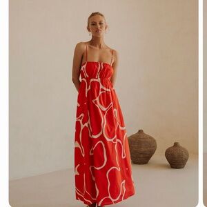 Sabo Skirt Catie Dress - Evoke Red